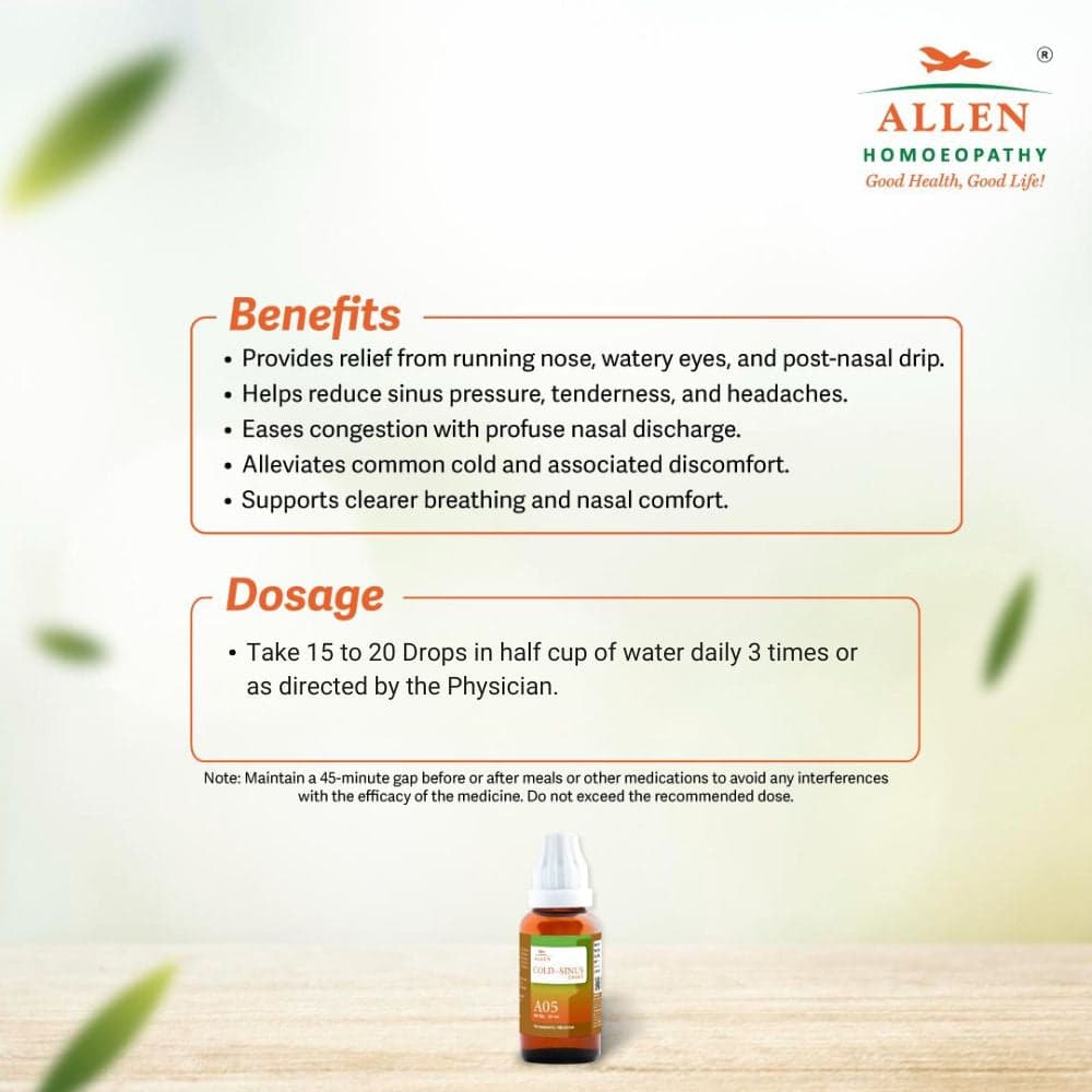A05 Cold Sinus Drops 5