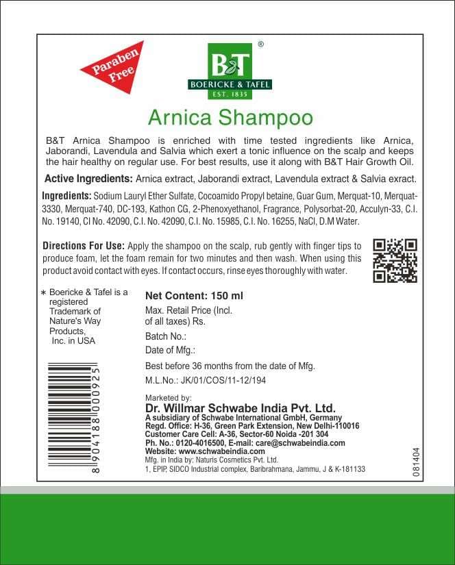 B&T Arnica Shampoo 5