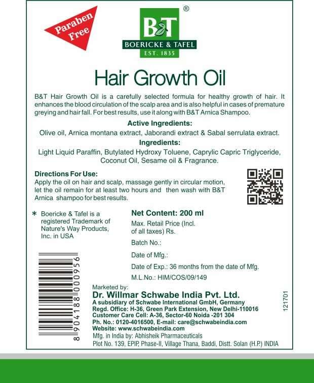 B&T Hair Growth Oil 6