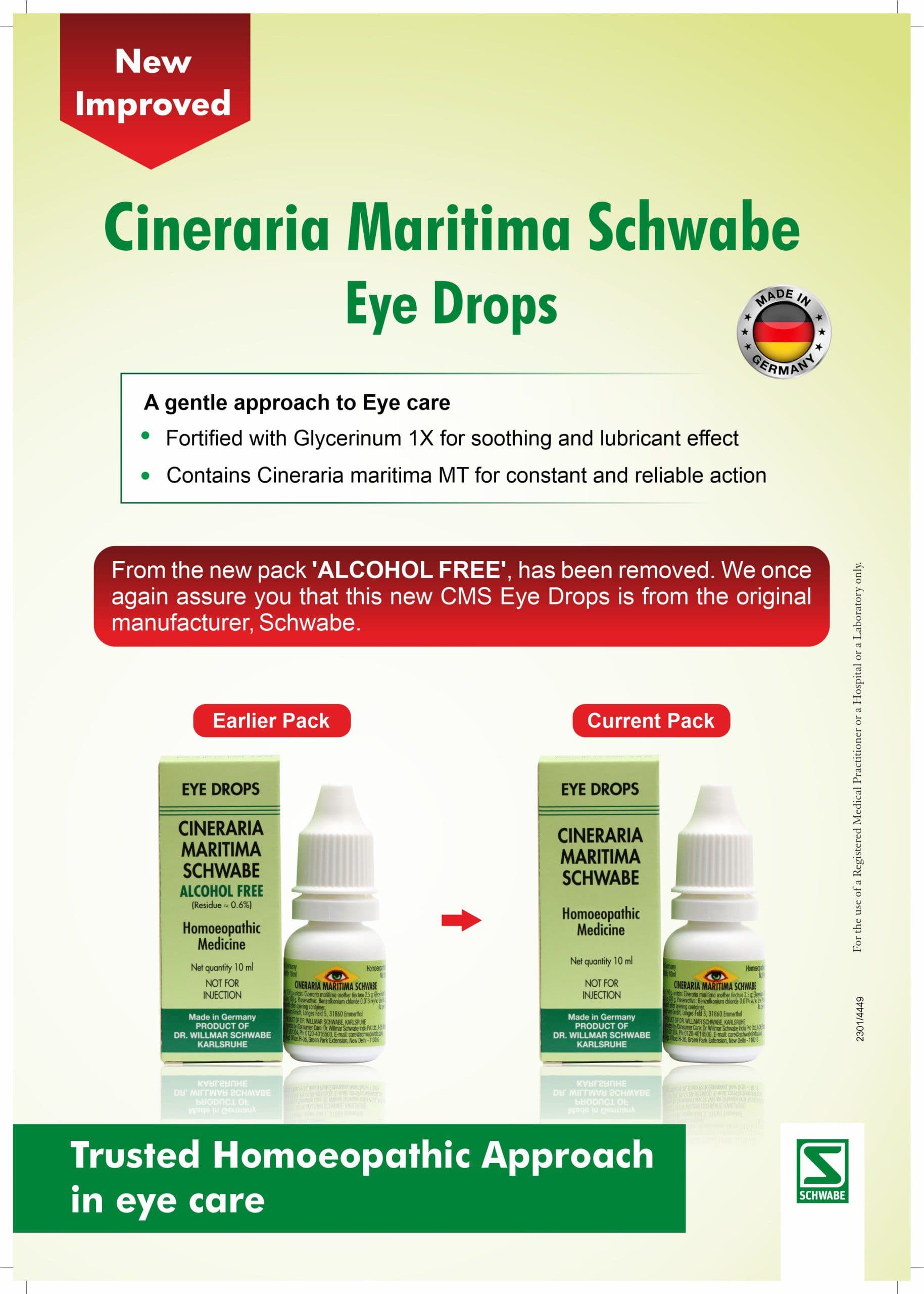 Cineraria Maritima Schwabe Eye Drops 5