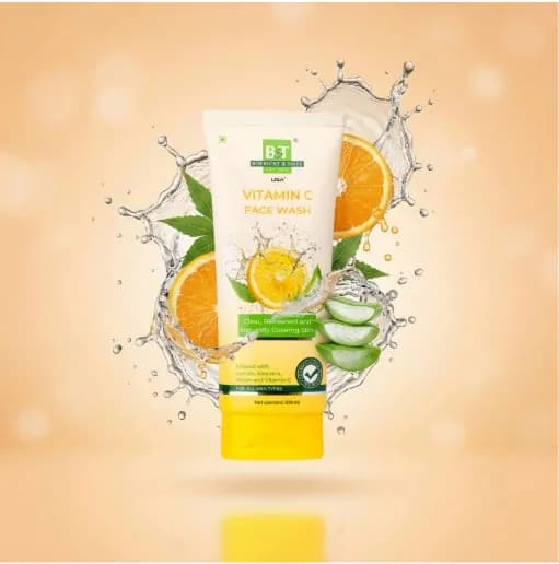 B & T Vitamin C Face Wash 4