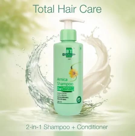 B & T Arnica Shampoo 2 in 1 3