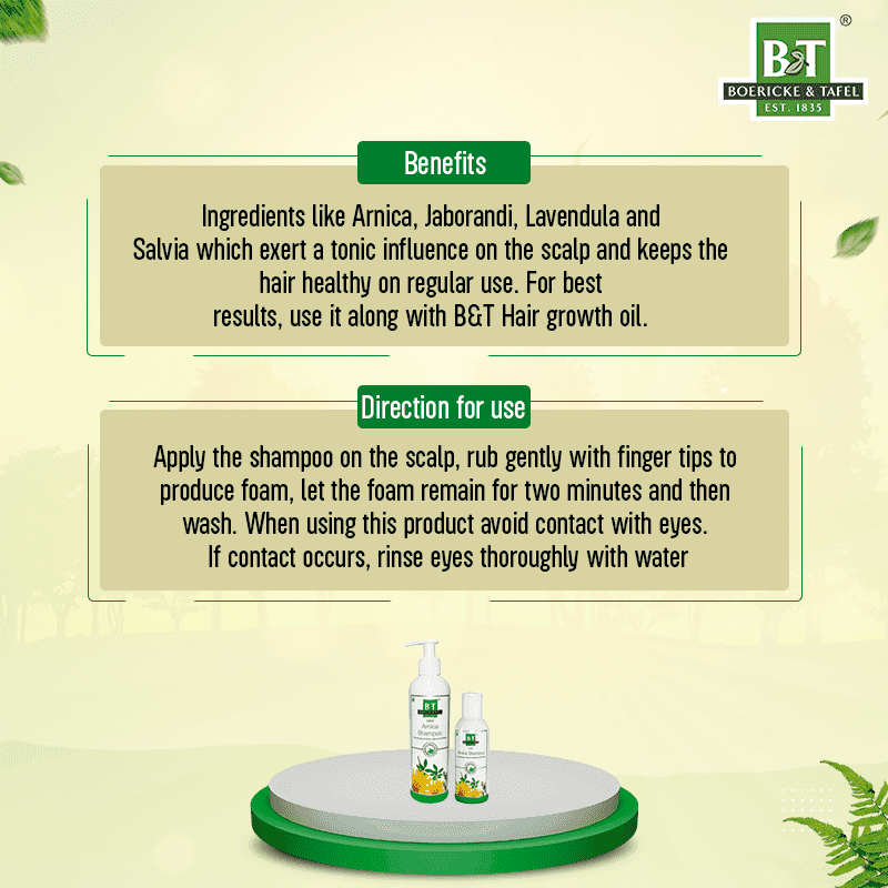 B&T Arnica Shampoo 6