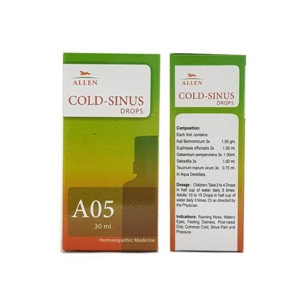 ALLEN A05 COLD SINUS 30 ML ALLENHYD