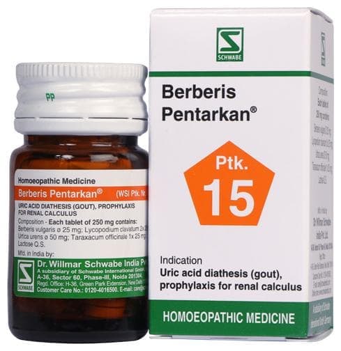 Berberis Pentarkan (Ptk 15) Tablet