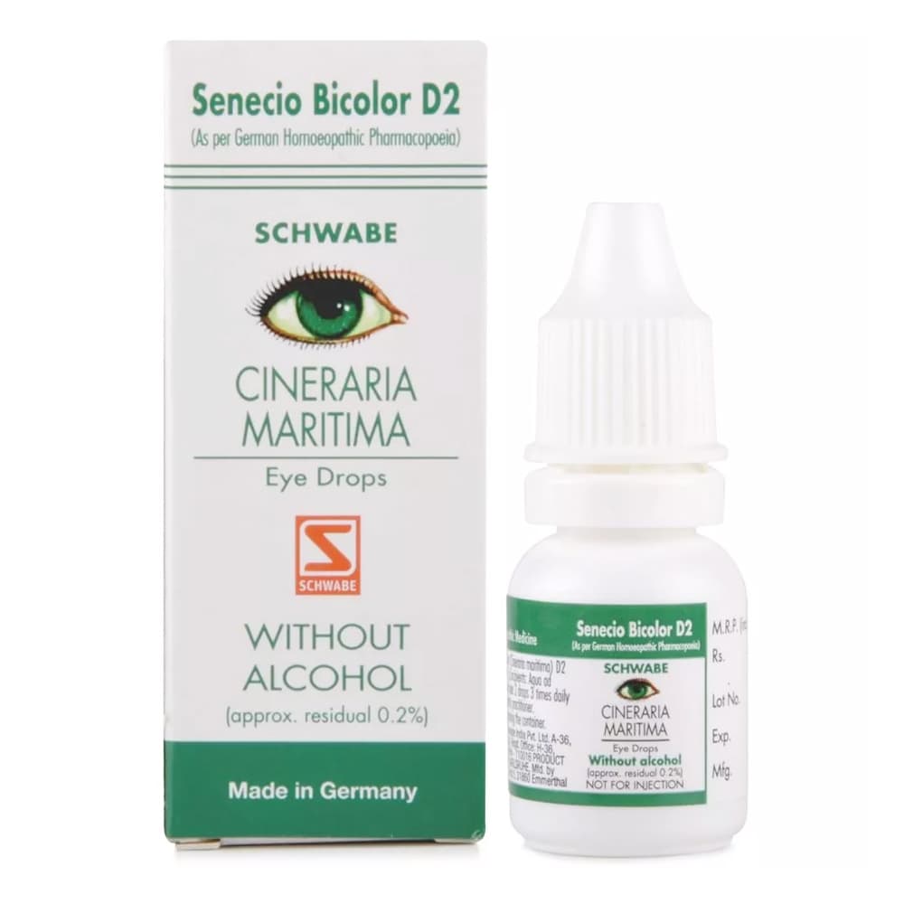 Cineraria Maritima Schwabe Eye Drops