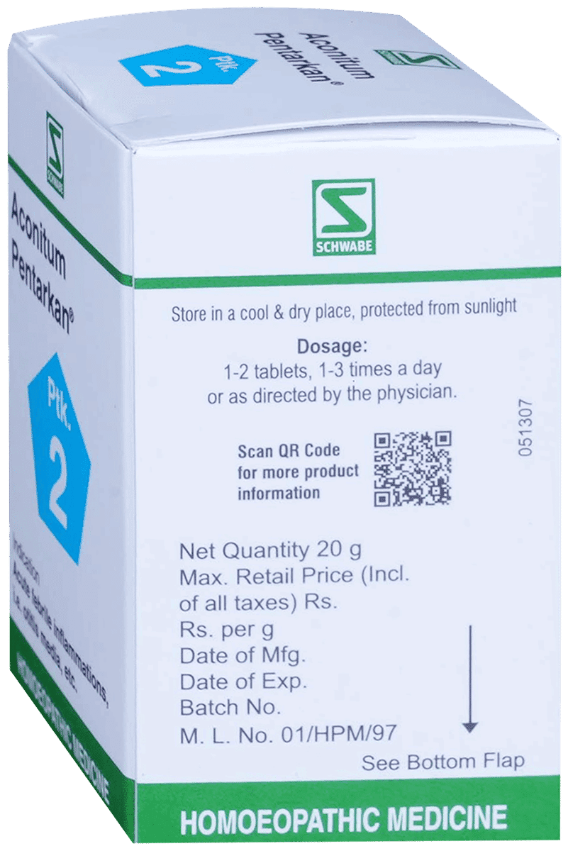 Aconitum Pentarkan (Ptk 2) Tablet 4