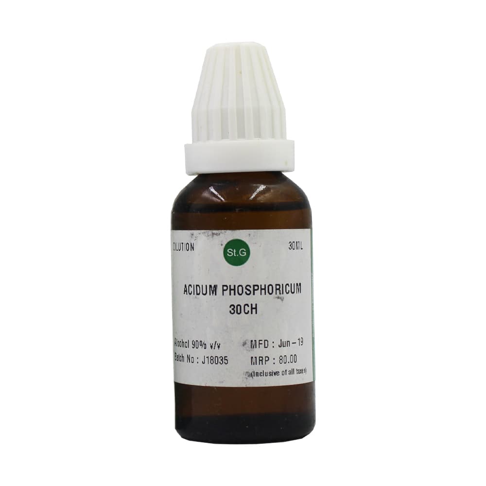 St George Acidum Phosphoricum Dilution 30C 30 ML