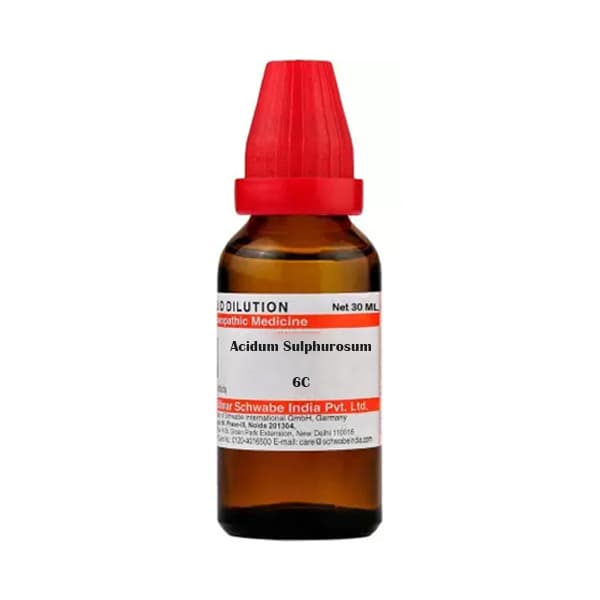 Acidum Sulphurosum